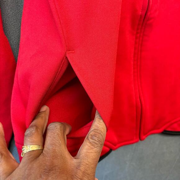 Chicago Bulls Jacket Mens XS Adidas x NBA Embroidered Logo Full Zip Basketball - Picture 8 of 12